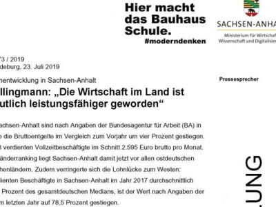 AVW-Pressemitteilung-Gute Löhne in unseren Unternehmen bereits heute - auch ohne Landesmindestlohn